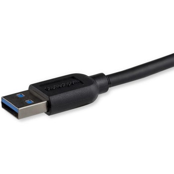 USB 3.0 Micro-B スリムケーブル 50cm Type-A(オス) - マイクロB(オス) StarTech.com