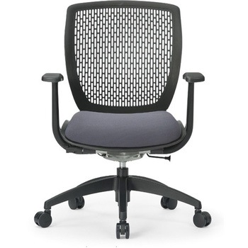 オフィスチェア MA-1500シリーズ ローバック T型肘タイプ アイコ