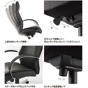 オフィスチェア RA-4400シリーズ ハイバック アイコ