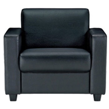 応接ソファー・チェア アテッサアームチェア(ビニールレザー張り) - アイコ