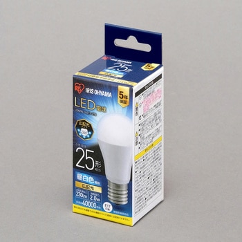 LED電球 E17 広配光 T6 アイリスオーヤマ