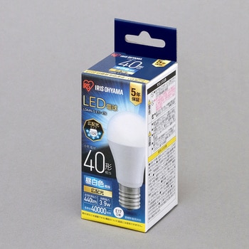 LED電球 E17 広配光 T6 アイリスオーヤマ