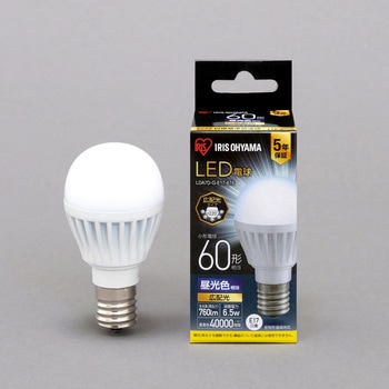 LED電球 E17 広配光 T6 アイリスオーヤマ