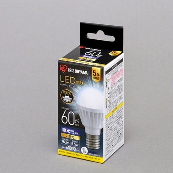 LED電球 E17 広配光 T6 アイリスオーヤマ