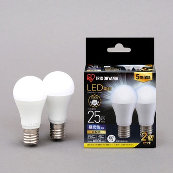 LED電球 E17 広配光 T6 アイリスオーヤマ