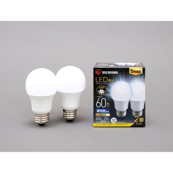 LED電球 E26 広配光 T6 アイリスオーヤマ