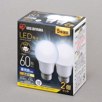 LED電球 E26 広配光 T6 アイリスオーヤマ