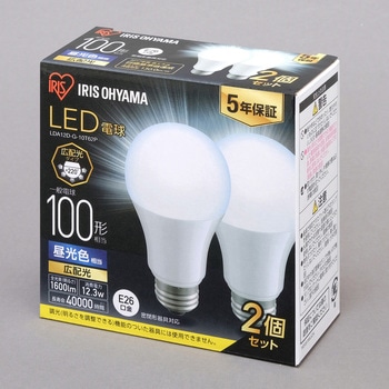 LED電球 E26 広配光 T6 アイリスオーヤマ