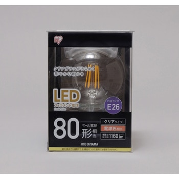 LED電球 E26 フィラメントタイプ アイリスオーヤマ