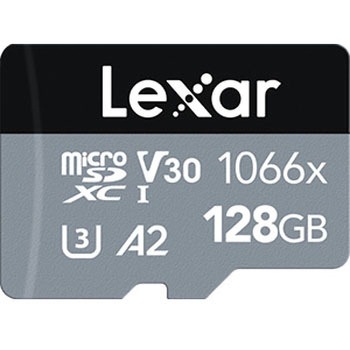 LMS1066128G-BNANJ microSDXC�J�[�h 1066x UHS-I U3 V30 A2 Lexar 12028435