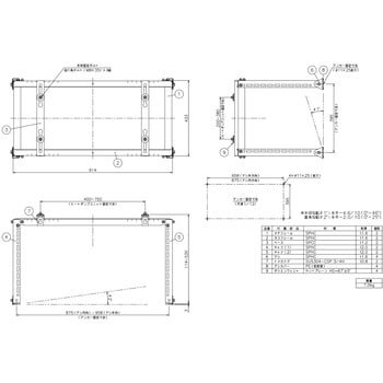 ヒートポンプ用部材 HP 平地用架台 C-NZJ5-L ノーリツ
