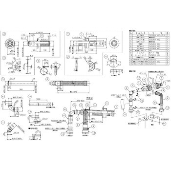 FF-49B-Φ80取替トップセット OH-G1706FFシリーズ(15000kcal/h)専用部材 1個 ノーリツ 【通販モノタロウ】