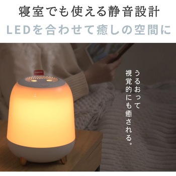 wasser_hum005超音波加湿器 1.4L大容量 大河商事