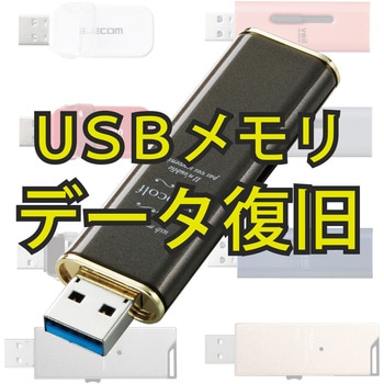 【データ復旧サービス】 【定額】 USBフラッシュメモリ ロジテック