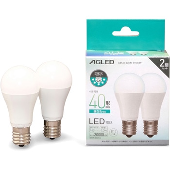LED電球 E17 広配光 20000時間タイプ T6 アイリスオーヤマ