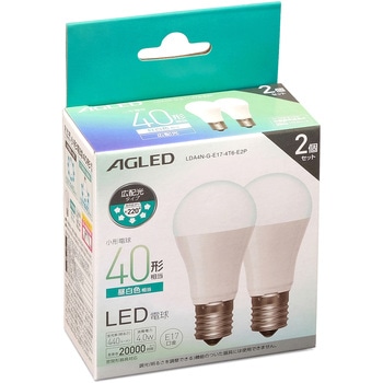 LED電球 E17 広配光 20000時間タイプ T6 アイリスオーヤマ