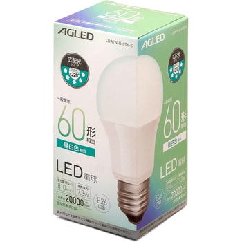 LED電球 E26 広配光 20000時間タイプ T6 アイリスオーヤマ