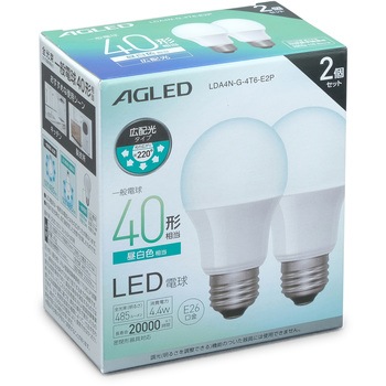 LED電球 E26 広配光 20000時間タイプ T6 アイリスオーヤマ