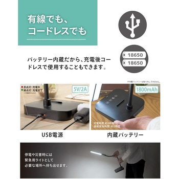 wasser88 LEDデスクライト スプリットタイプ 大河商事