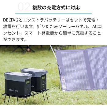 DELTA 2 専用エクストラバッテリー 1，024Wh EcoFlow(エコフロー)