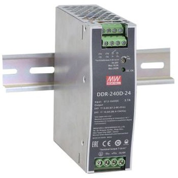 DDR-240B-48 DDR-240V[Y MEAN WELL ≏d(kV):4dc 5A DC48V ͓d(V):16.833.6dc s113.5mm152.2mm 12060224