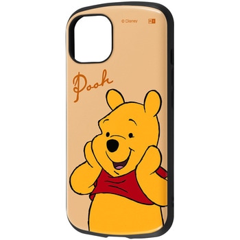 iPhone 14 / 13 ディズニー/耐衝撃/プー レイ・アウト