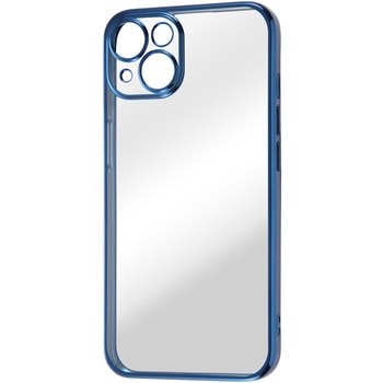 iPhone 14 TPU META Perfect/ブルー レイ・アウト