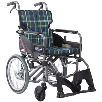 車椅子 アルミ製・背折れ式 KMD-A16-40-M Aシリーズ カワムラサイクル