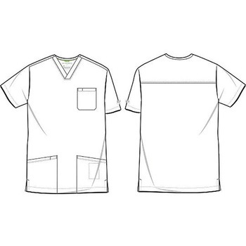 HH WORKS スクラブトップス MATTEW ネイビー 2590シリーズ Healing Hands