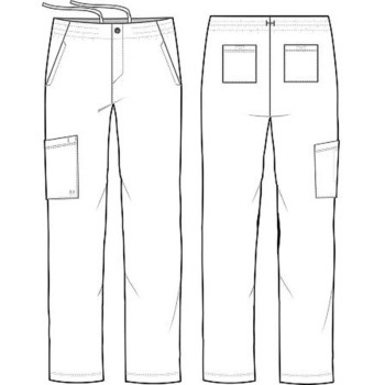 HH WORKS スクラブパンツ RYAN グレー 9590Sシリーズ Healing Hands