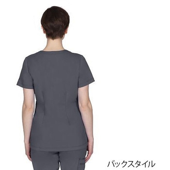 PURPLE LABEL スクラブトップス JILL グレー 2320シリーズ Healing Hands