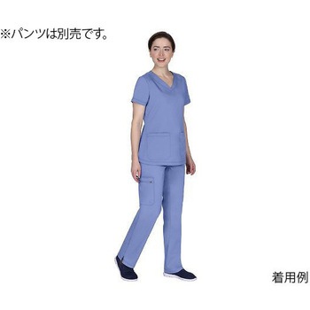 PURPLE LABEL スクラブトップス JILL ライトブルー 2320シリーズ Healing Hands