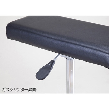 調整付き 上下肢台　ブラック　SAF-BK1 SAF-BK1 抗菌・難燃注射台 ネスティングタイプ ナビス(アズワン