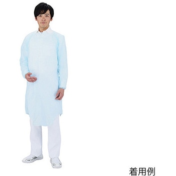 フジポリエプロン 袖付 尚美堂