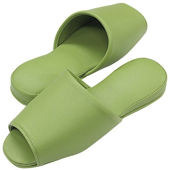 スリッパ 抗菌カラーテンダー・6足入 前開き - ストロング