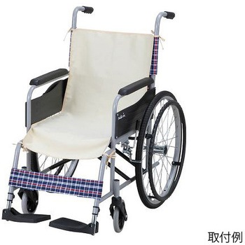 車いすシートカバー 吸水速乾・高耐久性 PKシリーズ ナビス(アズワン)