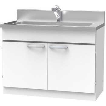 材料キャビネット シンク SL-Sシリーズ シングル ナビス(アズワン)