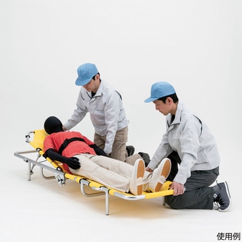 レスキューカー NRCシリーズ 2分割折りたたみ式 日進医療器(車イス)