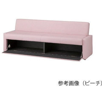 リクライニングベンチ 収納付 ナビス(アズワン)
