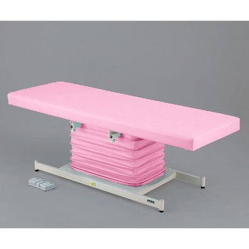 ATE-6518PK カラフル電動診察台 スタンダード 650×1800mm ATE-6518シリーズ ナビス(アズワン) 12095818