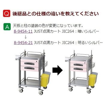 JUST点滴カート JICシリーズ ナビス(アズワン)