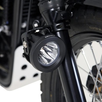 Mounting Auxiliary Lights To Inverted Fork Tubes DENALI