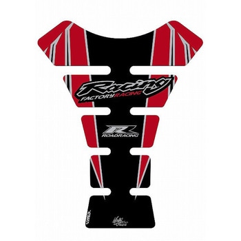 TH006KR TANK PAD MOTO GRAFIX (gOtBbNX) KԎHONDA FBLACK/RED   TH006KR 12110974