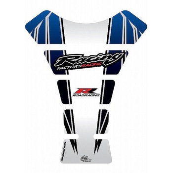 TH006WB TANK PAD MOTO GRAFIX (gOtBbNX) KԎHONDA FWHITE/BLUE   TH006WB 12111008
