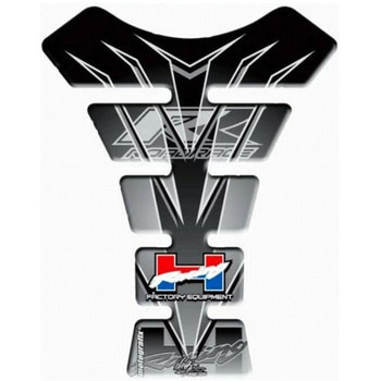 TH009KS TANK PAD MOTO GRAFIX (gOtBbNX) KԎHONDA FBLACK/SILVER   TH009KS 12111096
