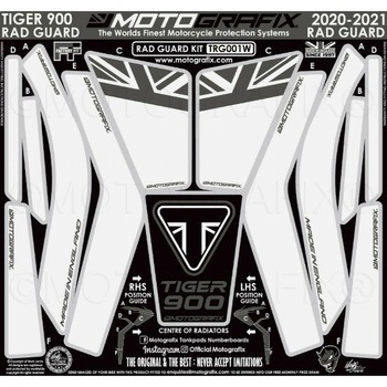 Radiator Guard Protection MOTO GRAFIX (モトグラフィックス)