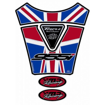TT016UJ TANK PAD MOTO GRAFIX (gOtBbNX) KԎTRIUMPH 955i FUNION JACK   TT016UJ 12116958