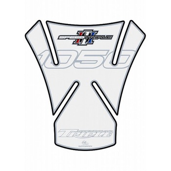 TT017W3 TANK PAD MOTO GRAFIX (gOtBbNX) KԎTRIUMPH 1050(12-) FWHITE   TT017W3 12117064