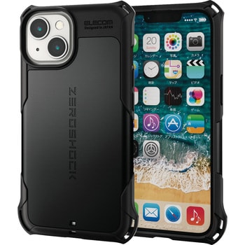 iPhone14/13 ケース カバー ハイブリッド 衝撃吸収 エレコム iPhone14/13 ケース カバー ハイブリッド 衝撃吸収 エレコム