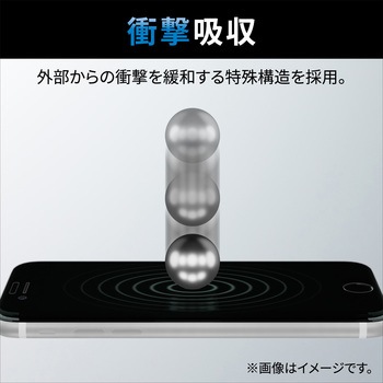 iPhone14 Plus/13 Pro Max フィルム アンチグレア 衝撃吸収 抗菌 エレコム